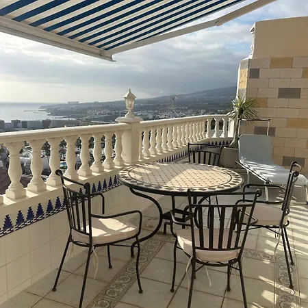 Complejo De 2 Chic Con Vista Al Mar-villa Marina Costa Adeje (Tenerife)